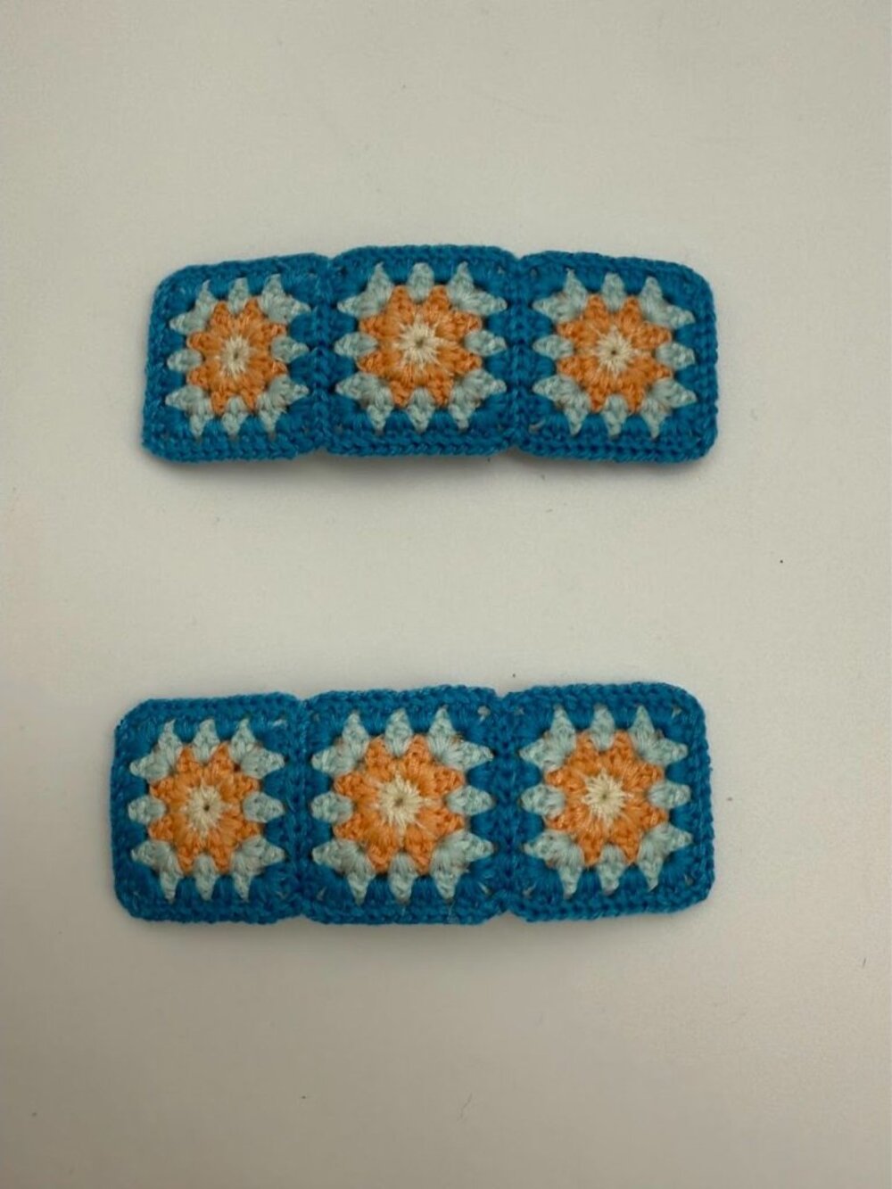 Crochet  handmade hair clip